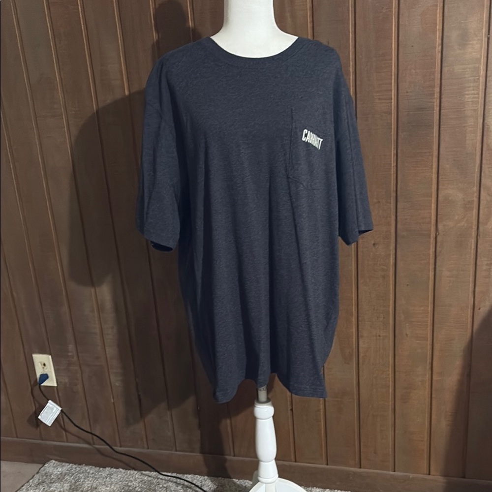 Carhartt Gray Short Sleeve Tee Classic Fit